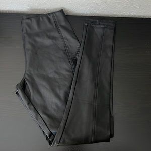 NWOT Nordstrom Moto Style Faux Leather Leggings